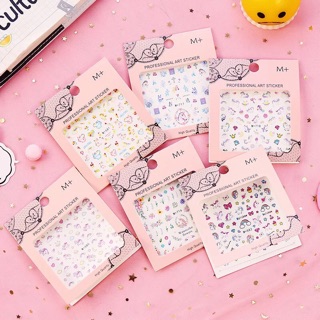 Sticker dán móng cute