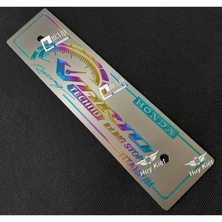 Bảng Tên Vario Titan Điện Phân