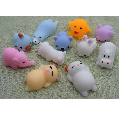 Đồ chơi mềm dẻo kiểu động vật giúp giảm căng thẳng tiện lợi