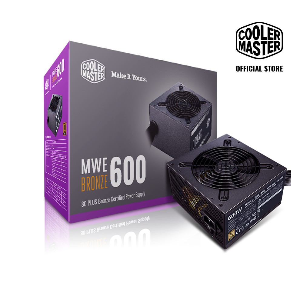 Nguồn máy tính Cooler Master MWE Bronze 600w V2