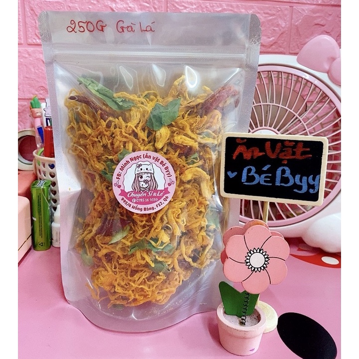 Khô gà lá chanh | Khô gà bơ tỏi 250G