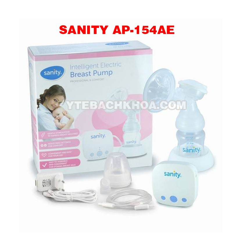 MÁY HÚT SỮA ĐIỆN ĐƠN SANITY AP-154AE - SẢN XUẤT TẠI BA LAN - BẢO HÀNH 02 NĂM CHÍNH HÃNG