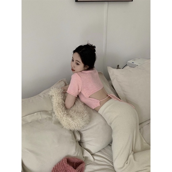 ÁO CROPTOP CỘT LƯNG