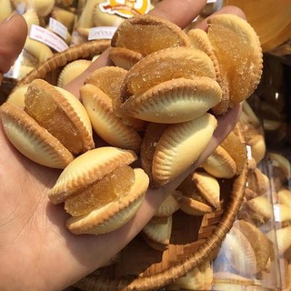 bánh sò kẹp thơm thái - sỉ - 1 hủ