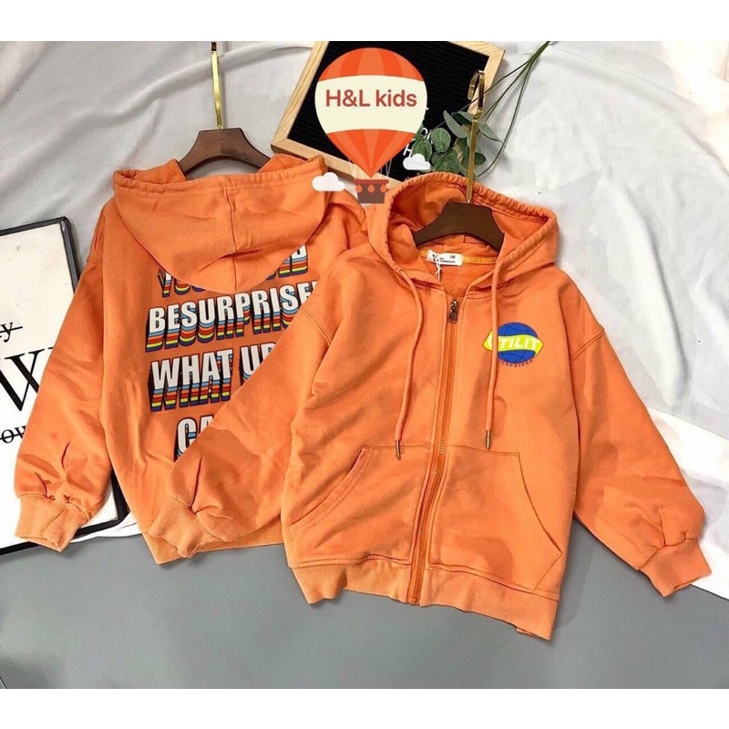 Áo Khoác bé trai bé gái thun da cá dày dặn