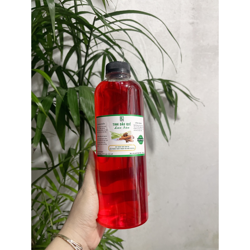 Nước lau sàn tinh dầu quế, tinh dầu lau sàn thơm phòng 1000ml