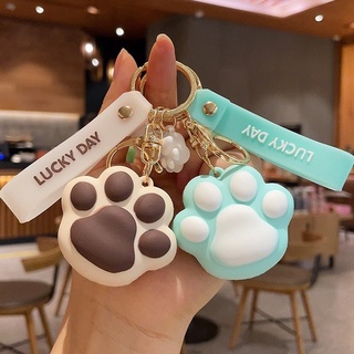 Hoạt Hình Móc Khóa Hình Chân Mèo Đáng Yêu