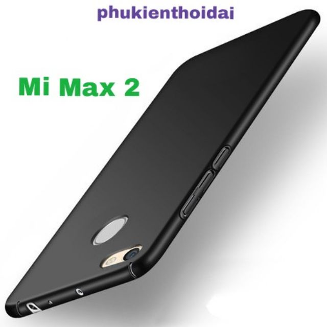 Xiao Mi Max 2 Ốp nhám nhung nhựa mỏng dẻo cao cấp