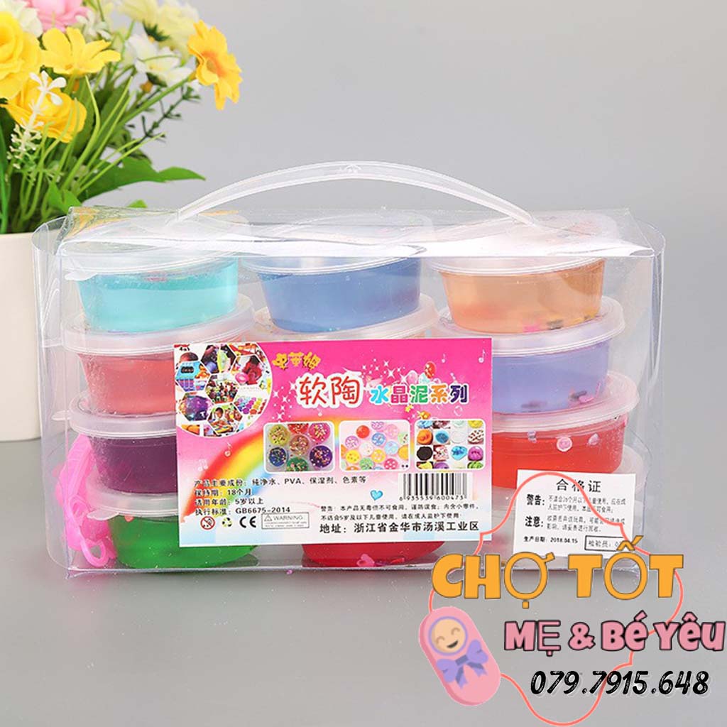 Đồ Chơi Slame Chất Nhờn Ma Quái ( xì lam bánh flan)