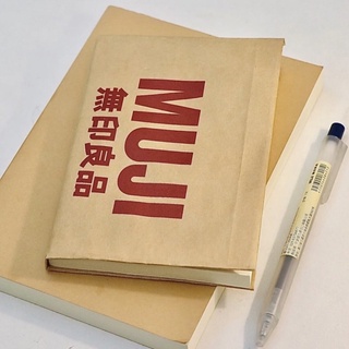Túi giấy mua hàng MUJI kraff shopping bag