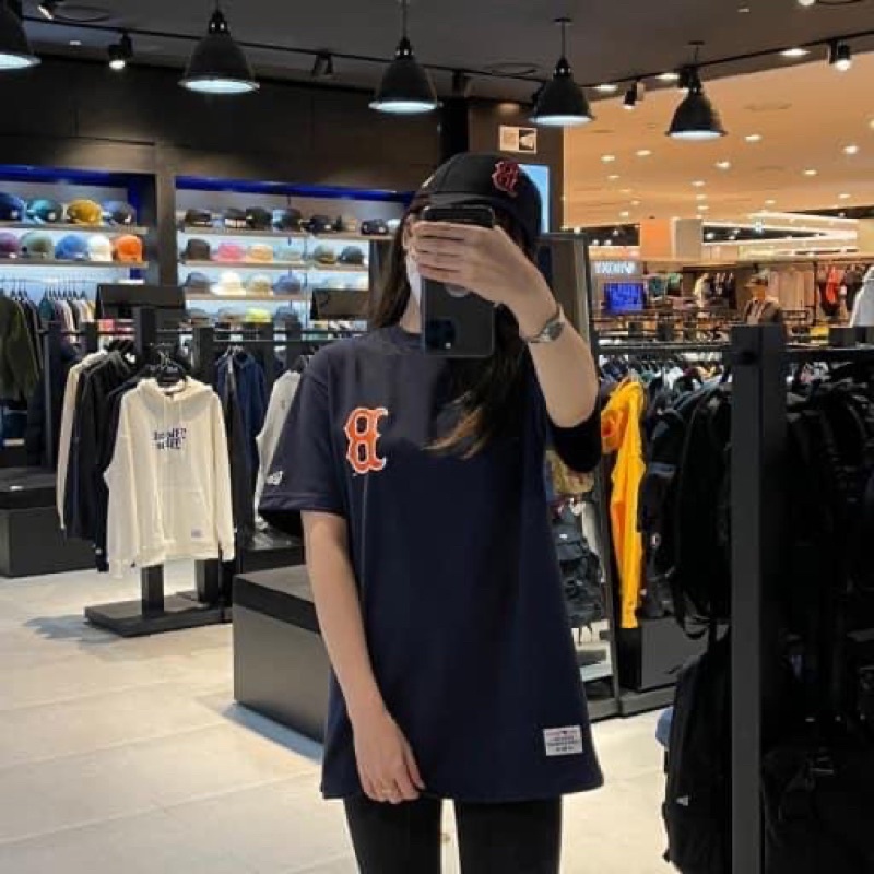 ÁO THUN NEW ERA BIG B PAISLEY XANH NAVY - ÁO NEW ERA HÀNG NHẬP KHẨU CHÍNH HÃNG FULL TEM TAG