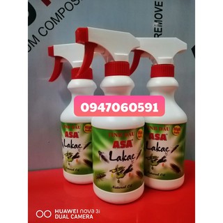 Set 3 chai tinh dầu xua đuổi muỗi asa lakae chai 350ml