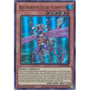 Thẻ bài Yugioh - TCG - Beetrooper Light Flapper / BODE-EN086'