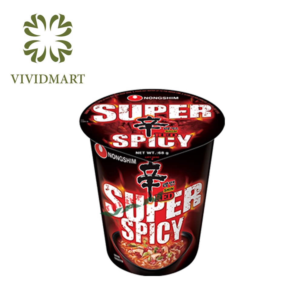 [Ly lẻ] MÌ CUP NONGSHIM HÀN QUỐC 4 VỊ: SHIN RAMYUN CAY, SHIN RED SIÊU CAY, SOON VEGGIE CHAY, KIM CHI – 68g/HỘP | WebRaoVat - webraovat.net.vn