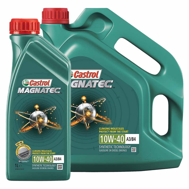 DẦU NHỚT XE OTO Castrol 10W40 MAGNATEC CAN 4L