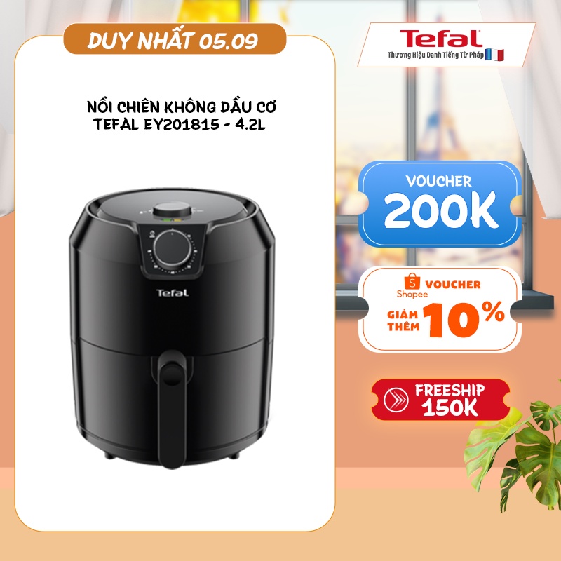Nồi chiên không dầu cơ Tefal EY201815 giỏ chiên 4.2L - BH 2 năm