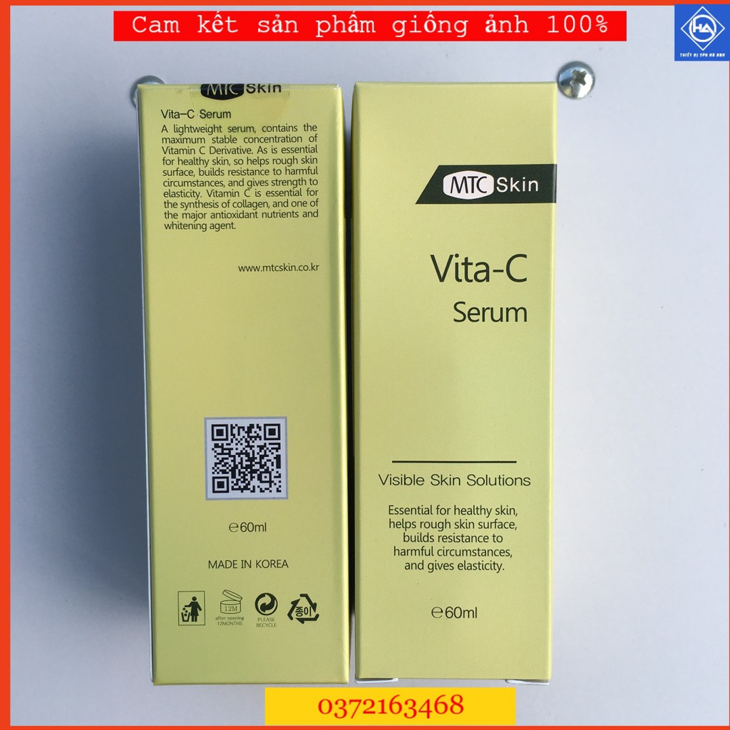 [Hàng Chuẩn] Serum Vita.minC sáng da mờ thâm nám lọ 60ml MTC | BigBuy360 - bigbuy360.vn