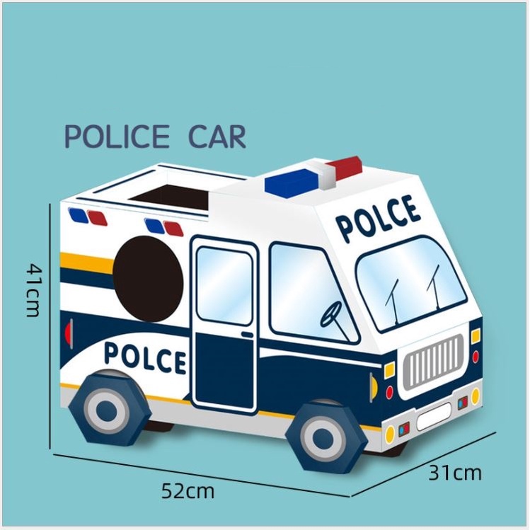 Mô hình carton lắp ráp DIY - Lắp ráp mô hình xe hơi, máy bay, khủng long bằng carton cho bé