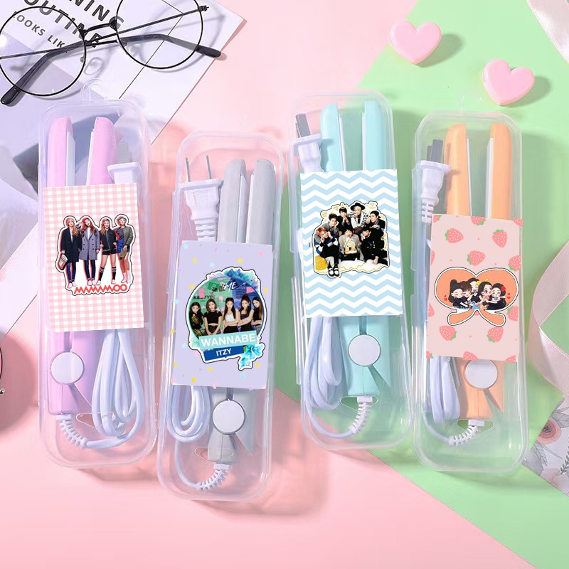 Máy là tóc mini Blackpink MLI3 cute dễ thương bangtan jack mtp sơn tùng twice wanna one exo GOT7 MAMAMOO ITZY RED VELVET