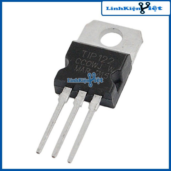 Sản phẩm TIP122 TO-220 NPN 100V/5A/65W Darlington Transistor