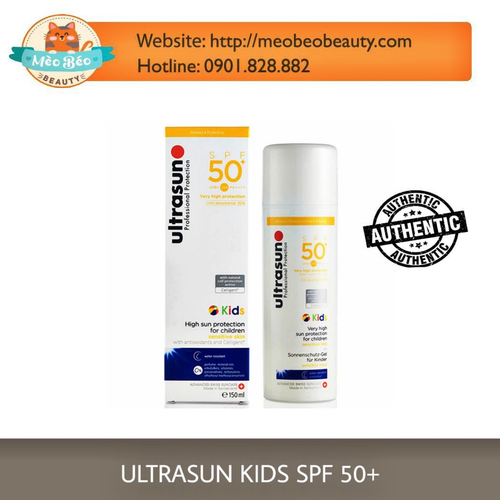 Kem Chống Nắng Dành Cho Trẻ Em Ultrasun Kids SPF 50+