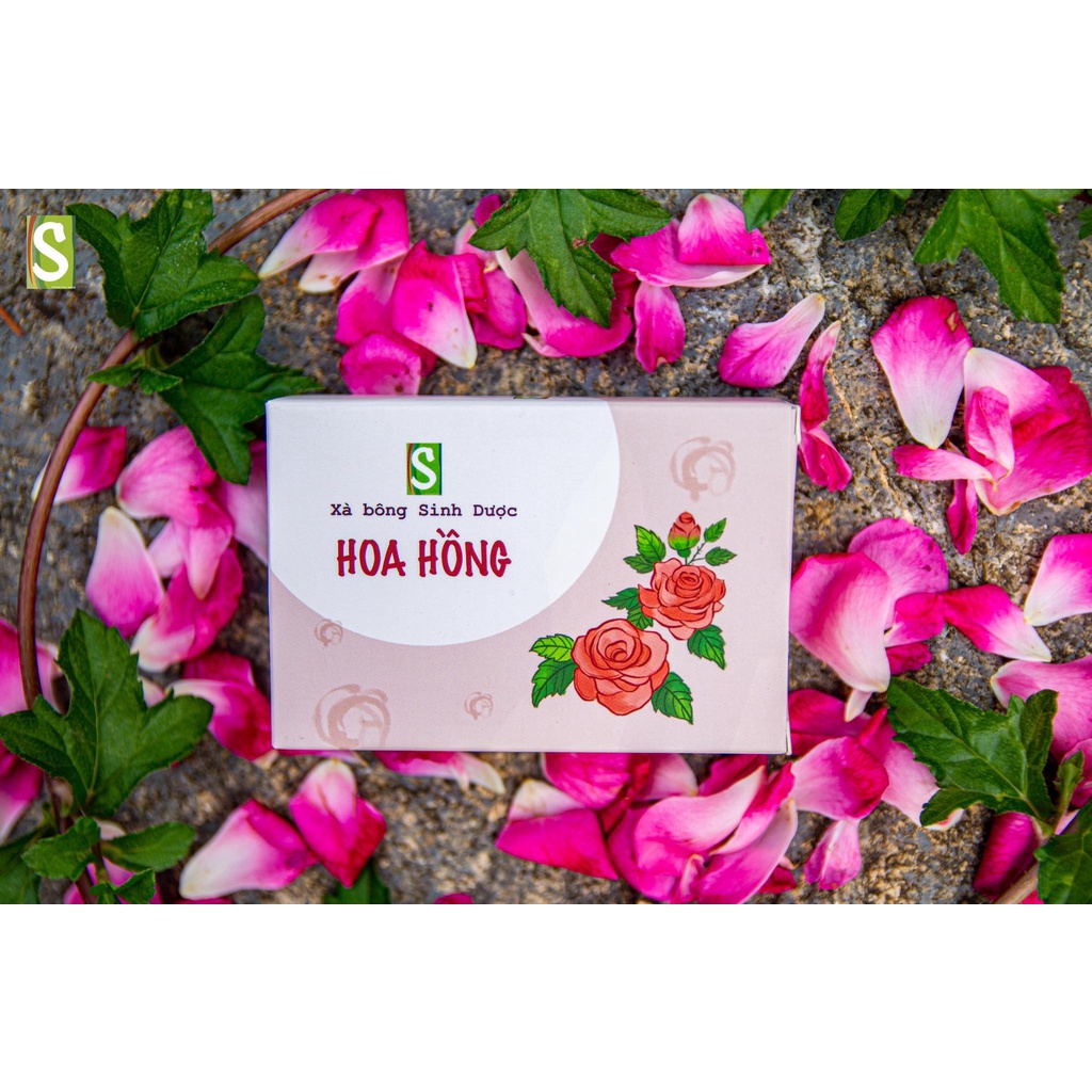 Xà bông Sinh Dược HOA HỒNG 100g