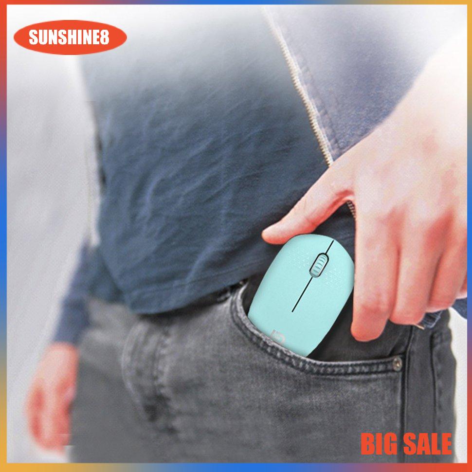 【SUN】Chuột quang học Mini Portable Không dây USB Thu usb không dây Chuột không dây