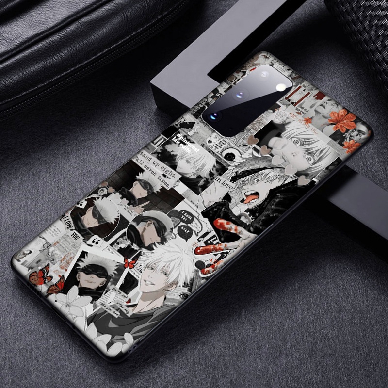 Ốp Điện Thoại Mềm Hình Jujutsu Kaisen Gojo Satoru Cho Samsung Galaxy M51 M31 A70 A50s A50 A40s A30s A20 A20s A10s YN12 Mới
