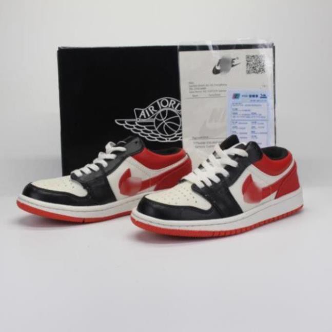 [Mã FAXANH245 giảm 10k đơn từ 50k] 🔥Giày Air Jordan 1 Low🔥Giày Jordan đỏ đen cổ thấp nam nữ full box bill | BigBuy360 - bigbuy360.vn