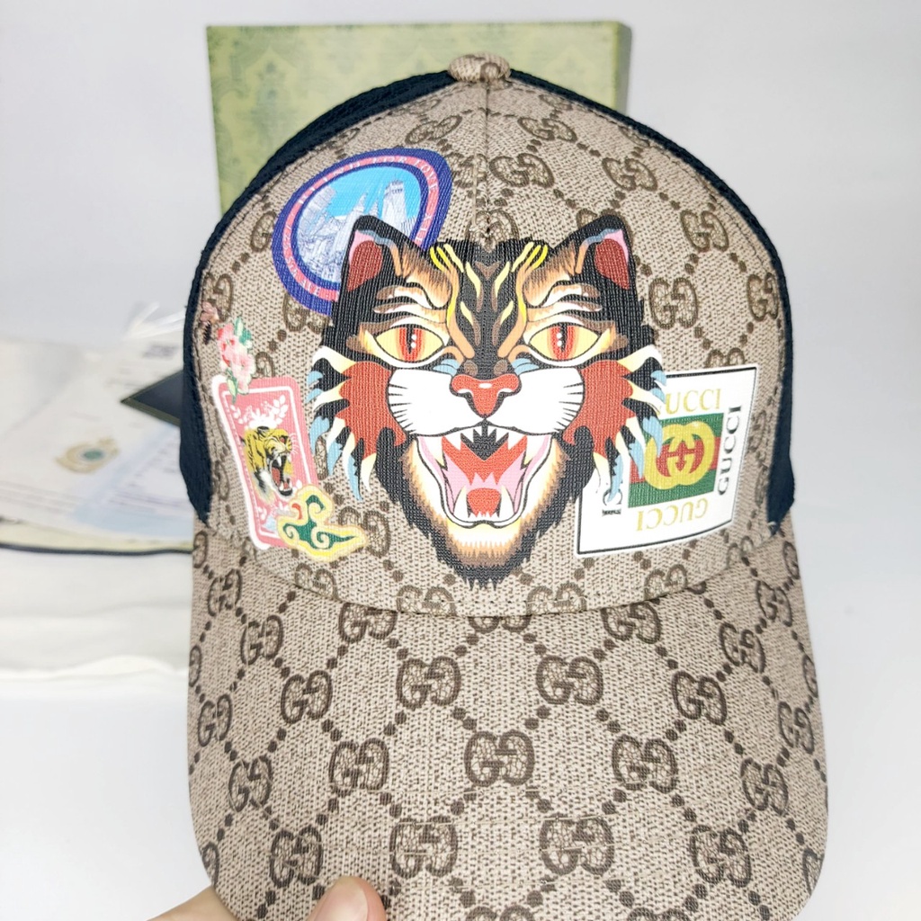 Nón kết gc Mũ lưỡi trai Gc thời trang thể thao nam nữ cao cấp mèo logo full box cực đẹp (Nón Thiết Kế)