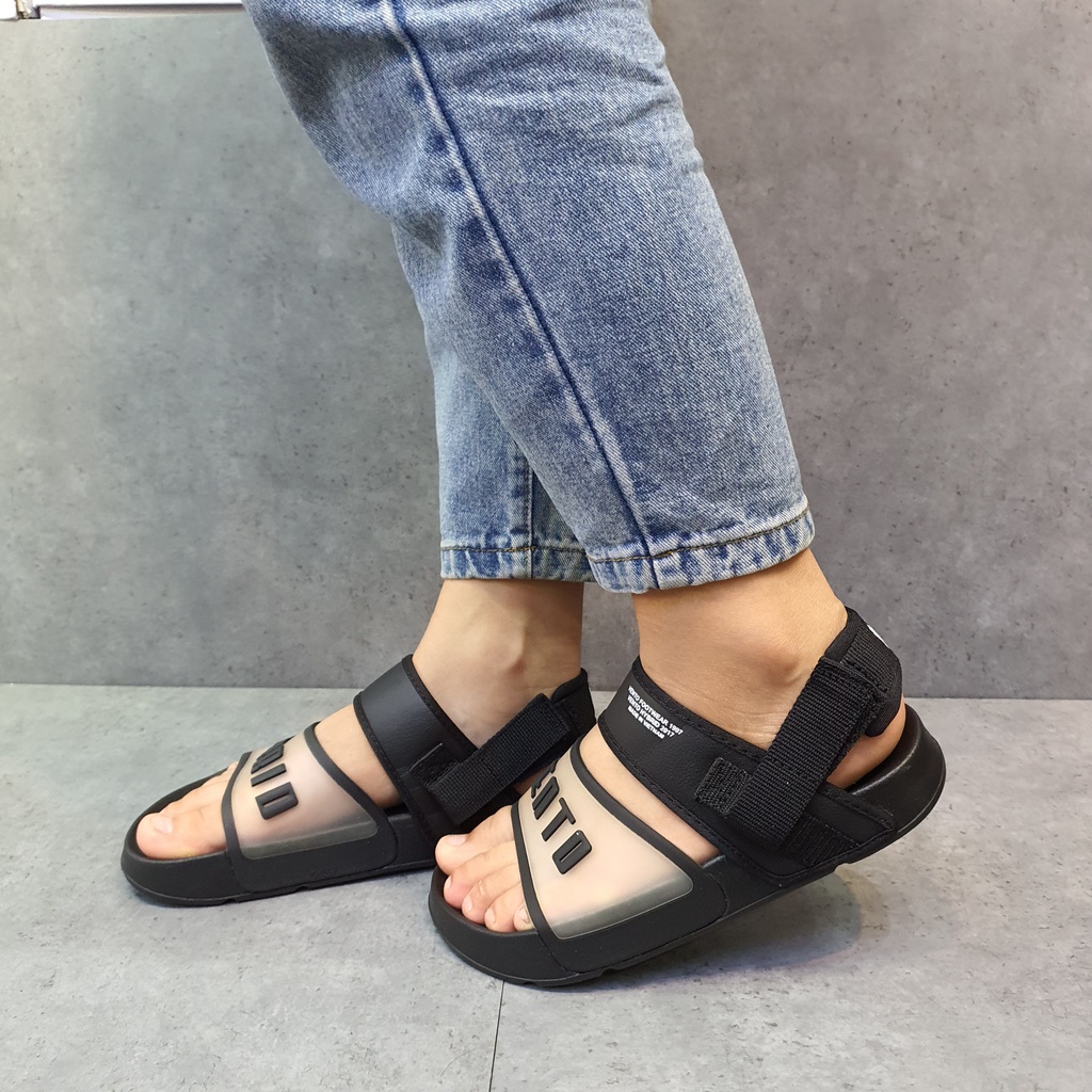 Sandal Vento nam nữ FL18 quai ngang bản to, Dép quai hậu tháo rời đi làm, đi học, Giày quai dán không gây mùi