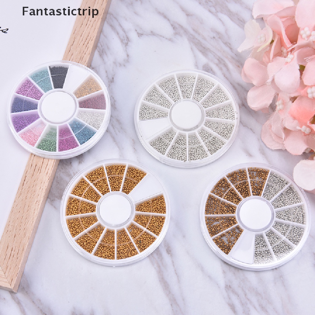 (Hàng Mới) Hộp Đá 3D Đính Móng Tay