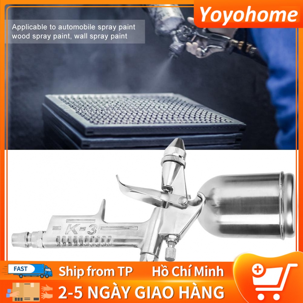 Bình phun khí nén nhỏ 0,5ml - Vòi 125mm - Dùng để sơn tự động sửa chữa tường hoàn thiện SƠN XE MÁY, Ô TÔ, ĐỒ GỖ, ĐỒ