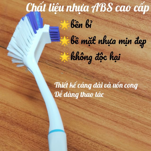 Cọ rửa nhà tắm, nhà vệ sinh, sàn nước đa năng