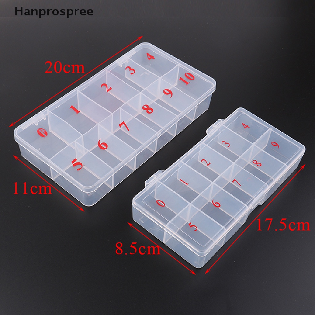 (Hàng Mới Về) Móng Tay Giả 10 Ngăn Tiện Lợi
