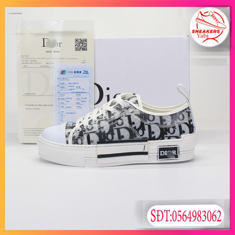 [Mã FAXANH1505 giảm 10K đơn 50K] 💥FREE SHIP-HÀNG QUẢNG CHÂU💥Giày thể thao sneaker Dior cổ thấp full box -Yabi