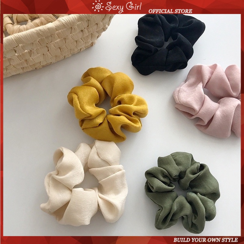 Dây Buộc Tóc Cao Su Co Giãn Thời Trang Cho Nữ