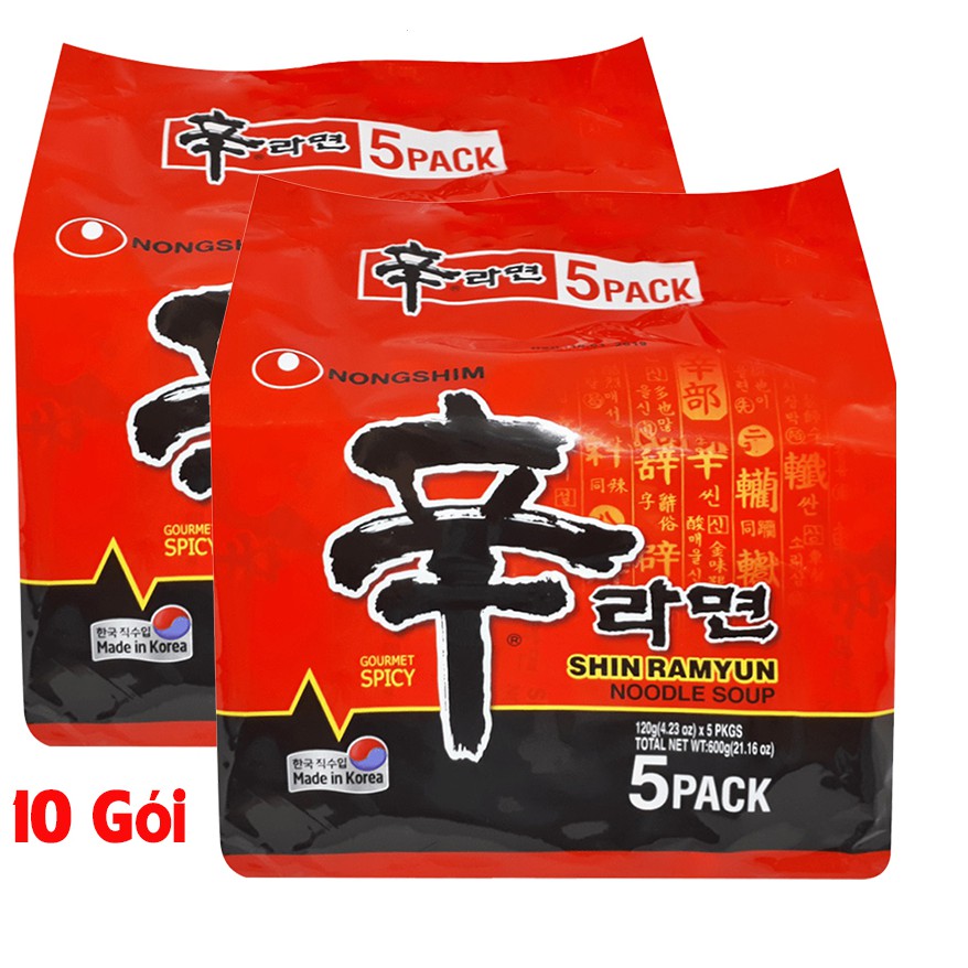 Mì Cay Nongshim Shin Ramyun Hàn Quốc 120g | BigBuy360 - bigbuy360.vn