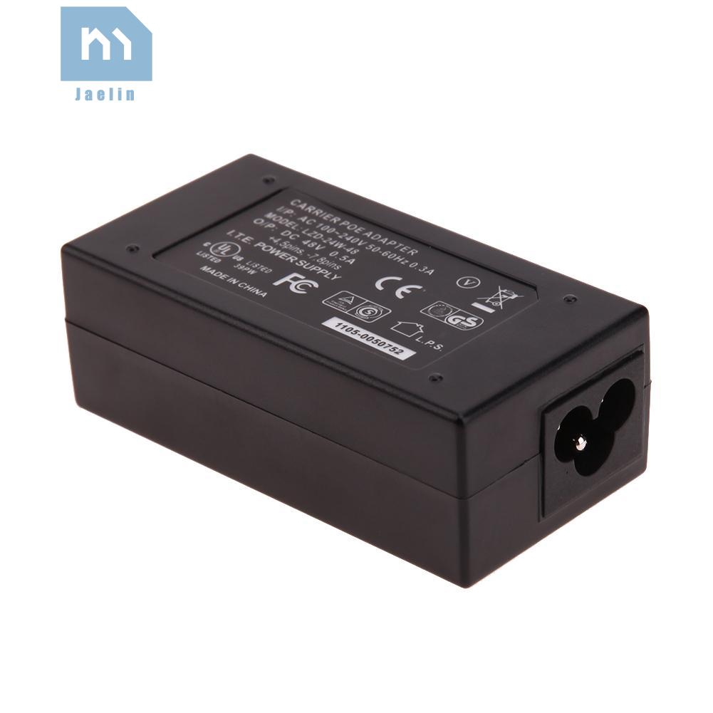 Bộ nguồn POE điều hợp mạng giám sát CCTV cho máy tính để bàn 48V 0.5A 24W