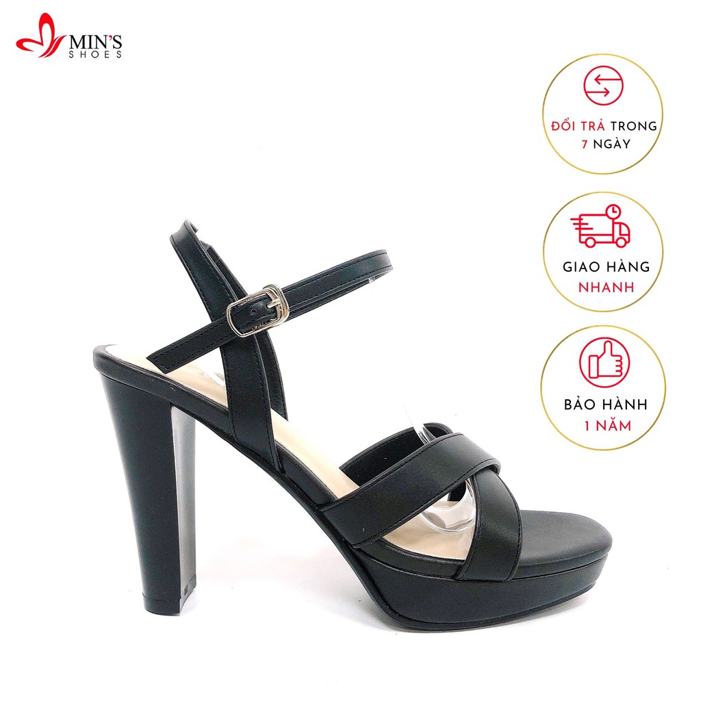 Min's Shoes - Giày sandal thời trang nữ quai chéo phối dây mảnh S287