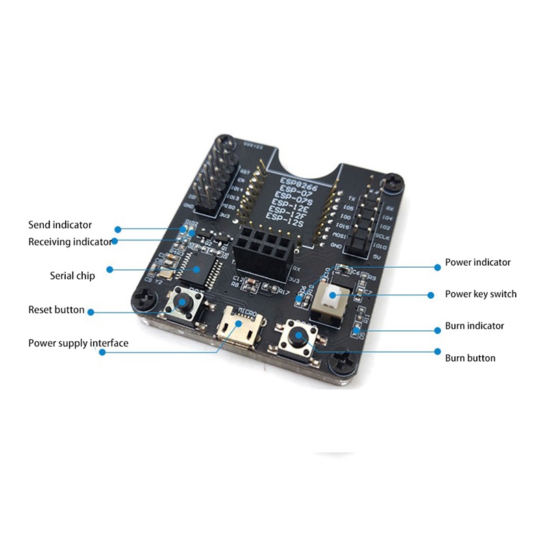 Bảng Mạch Phát Triển Wifi Esp8266 Esp-12F Esp-07S Esp-12E Esp-01S Esp12S