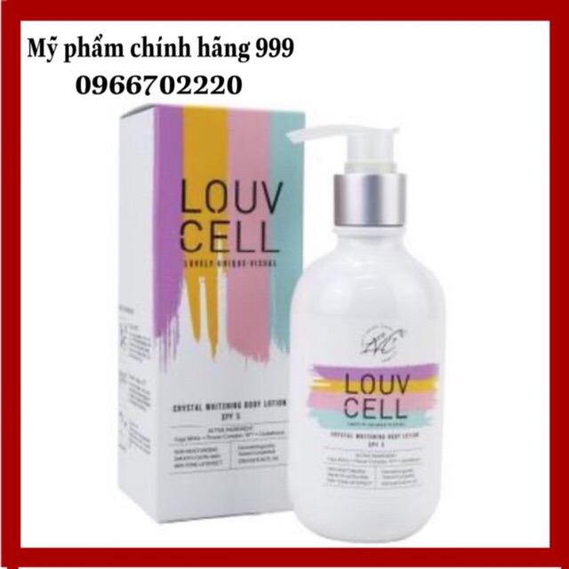 KEM DƯỠNG TRẮNG BODY LOUV CELL
