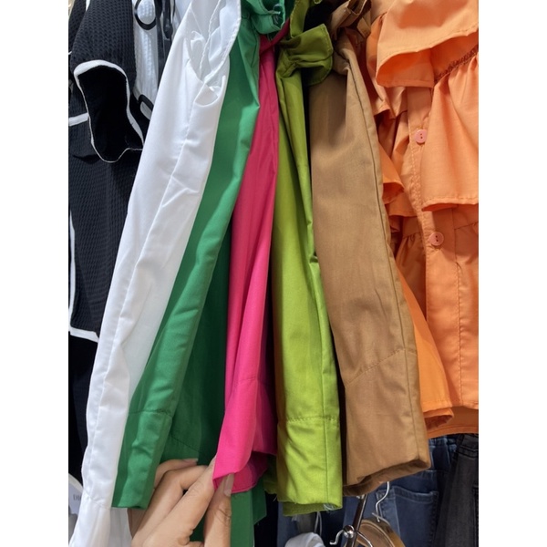 ÁO SƠ MI PADA TAY BÈO NƠ ĐEN CHẤT ĐẸP MS18828