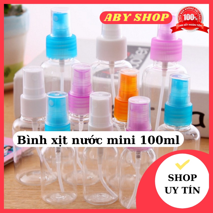 Bình xịt nước mini 100ml ⚡ CAO CẤP ⚡ bình xịt nước mini thiết kế linh hoạt dễ sử dụng