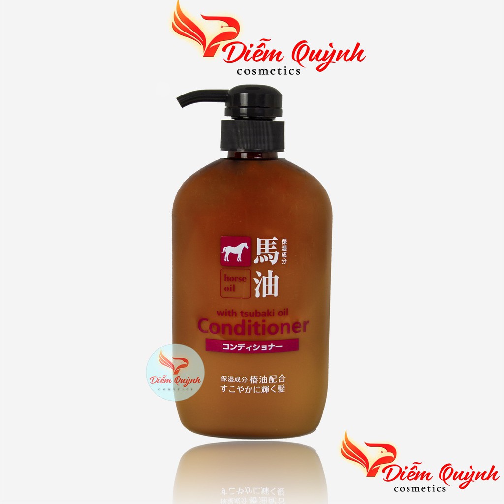 Dầu Gội Dầu Xả Mỡ Ngựa Nhật Bản 600 ml