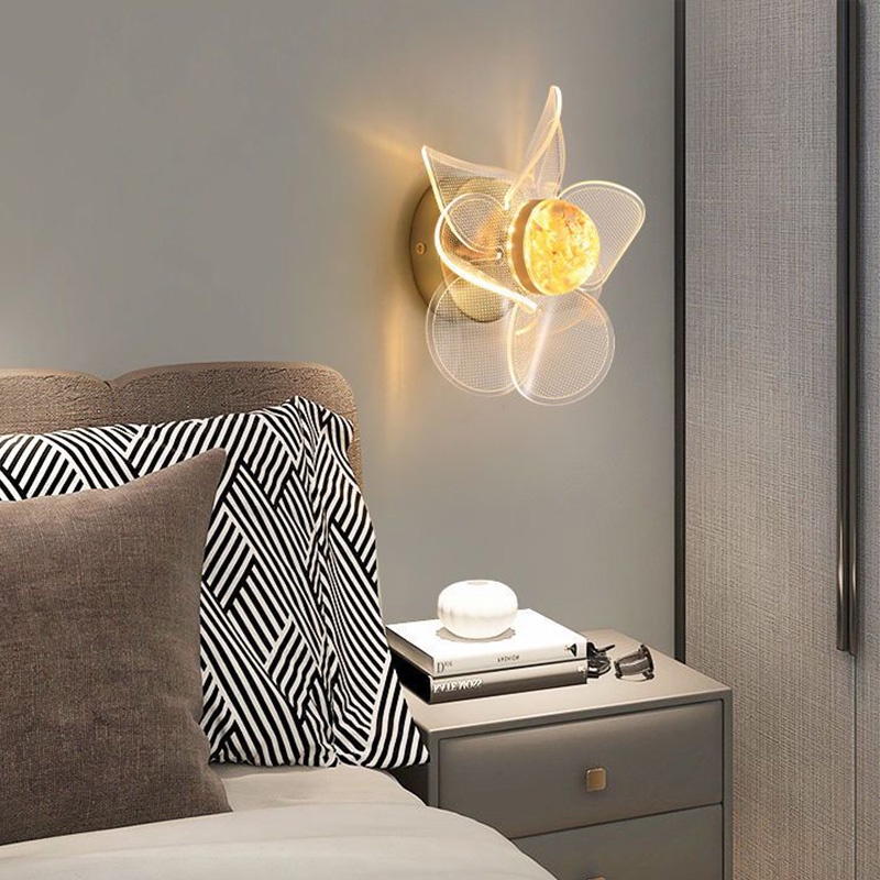 Đèn Ngủ Treo Tường Trang Trí BắC ÂU Led Hiện Đại Đèn Gắn Tường Phòng Khách Phòng Ngủ Hành Lang Cầu Thang