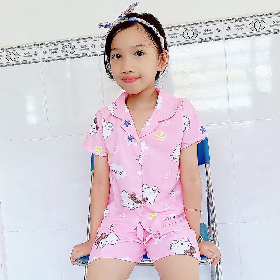 (Giảm giá) Bộ pijama Kitty bé gái