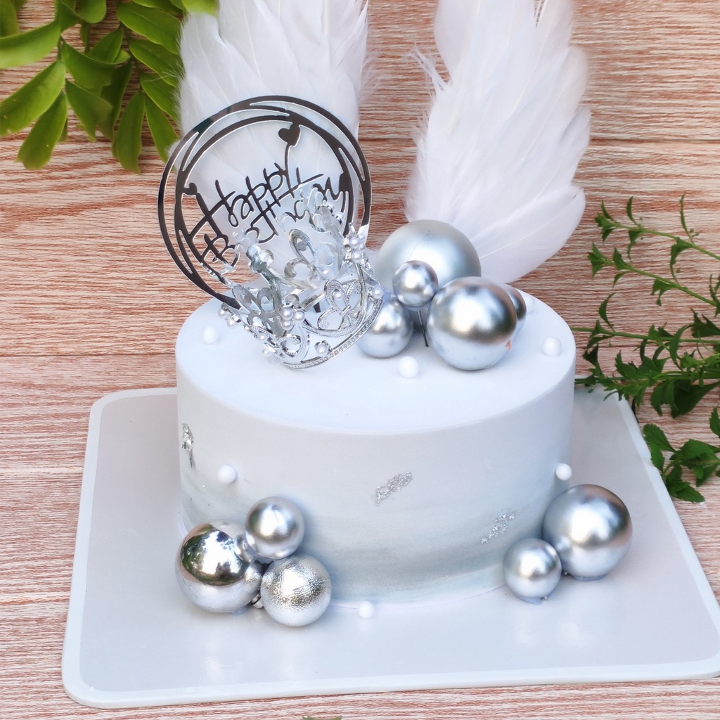 bánh sinh nhật mô hình, bánh giả trưng bày, bánh làm đạo cụ chụp hình