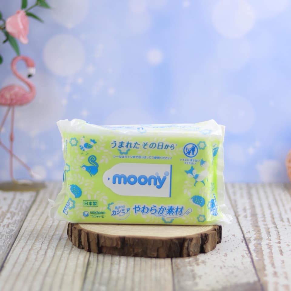 GIẤY ƯỚT MOONY NỘI ĐỊA NHẬT GÓI 80 tờ