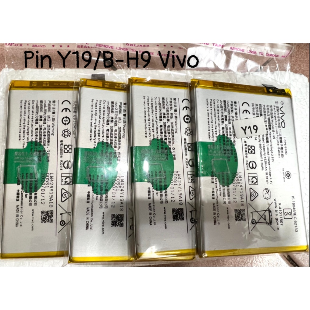 Pin ViVo Y19/B-H9